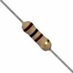 100 ohm 1/4W ±5% Carbon Film Resistor (High Quality)