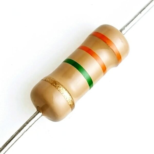 3M3 ohm 1/4W ±5% Carbon Film Resistor