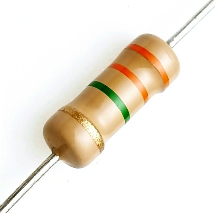 202510280854571.jpg 3M3 ohm 1/4W ±5% Carbon Film Resistor - Image 1